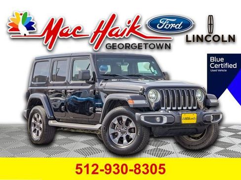 Used 2020 Jeep Wrangler Unlimited Sahara image 1