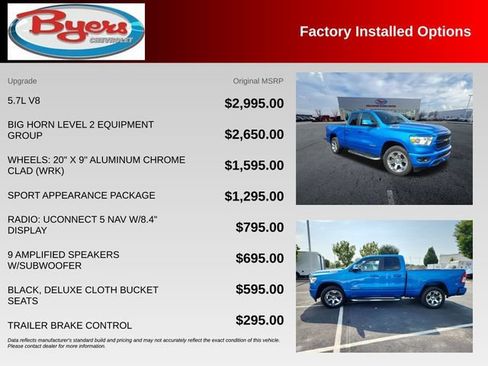 Used 2022 RAM 1500 Big Horn AWD/4WD image 10
