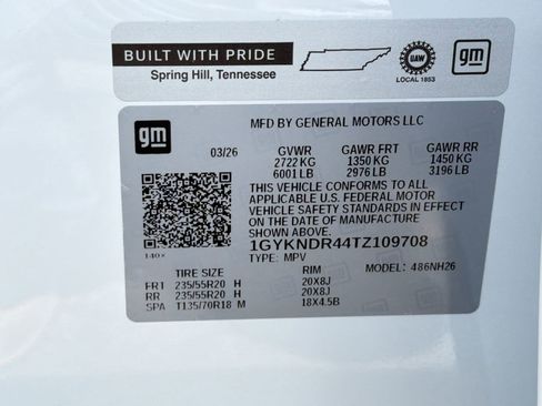 New 2026 Cadillac XT5 Premium Luxury w/ LPO, Floor Liner Package AWD/4WD image 21