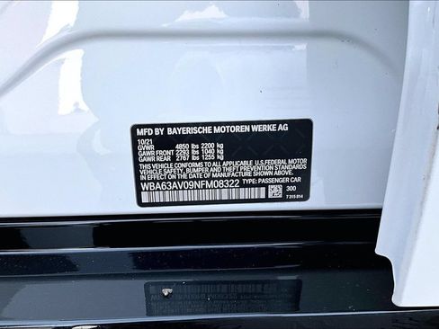 Used 2022 BMW 430i Gran Coupe w/ M Sport Package RWD image 17