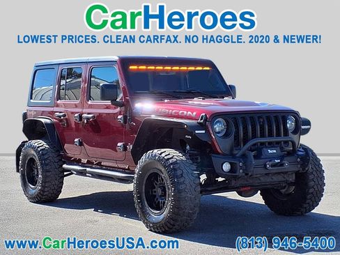 Used 2021 Jeep Wrangler Unlimited Rubicon w/ Dual Top Group image 1
