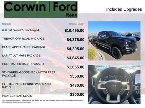 Used 2022 Ford F350 Lariat w/ Tremor Off-Road Package AWD/4WD image 3