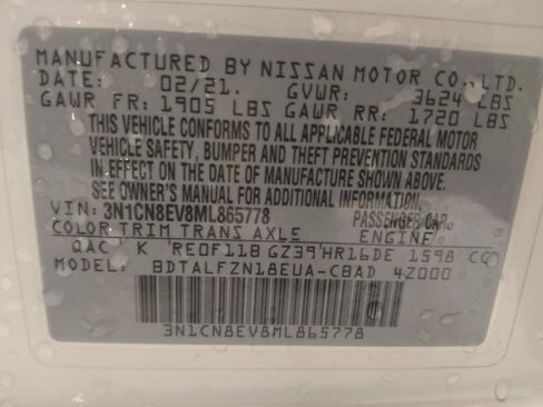 Used 2021 Nissan Versa SV FWD image 33