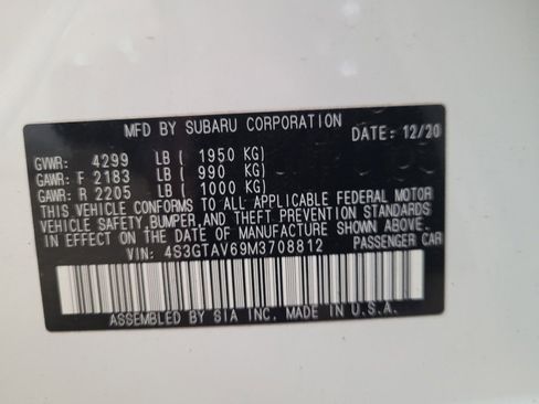 Used 2021 Subaru Impreza 2.0i Premium AWD/4WD image 33