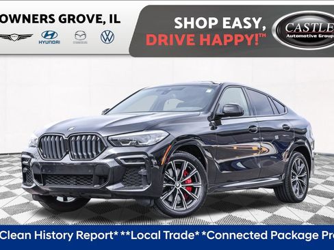 Used 2022 BMW X6 xDrive40i w/ M Sport Package AWD/4WD image 1