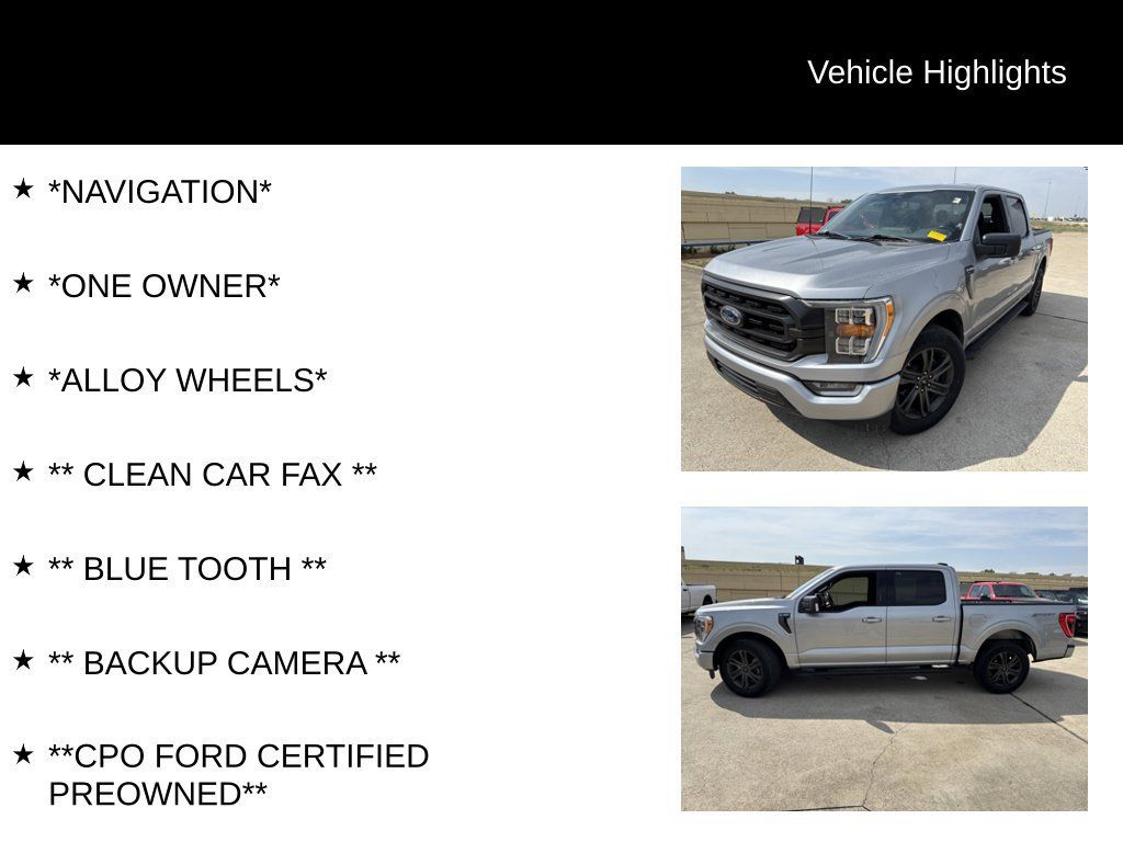 Used 2022 Ford F150 XLT w/ Equipment Group 302A High RWD image 4