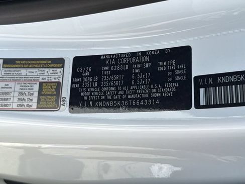 New 2026 Kia Carnival LX FWD image 27