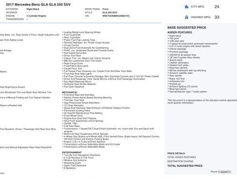 Used 2017 Mercedes-Benz GLA 250 w/ Premium Package image 2