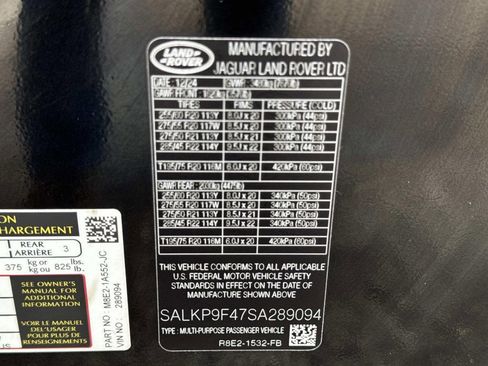 Used 2025 Land Rover Range Rover SE AWD/4WD image 30