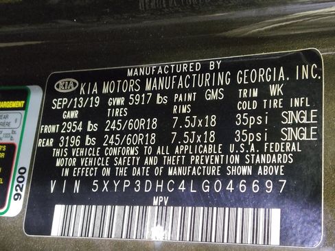 Used 2020 Kia Telluride EX w/ Towing Package AWD/4WD image 33