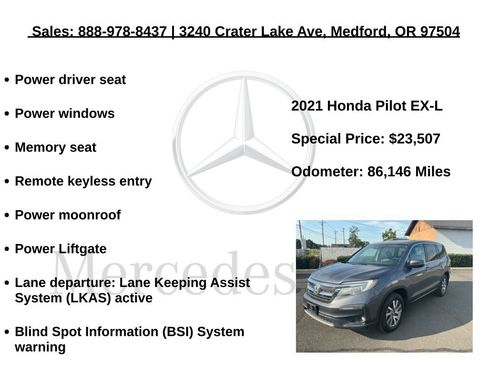 Used 2021 Honda Pilot EX-L image 6