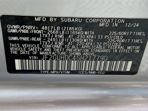 Used 2025 Subaru Crosstrek 2.0i Premium AWD/4WD image 28