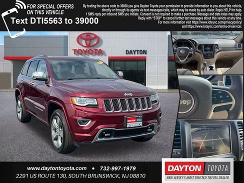 Used 2016 Jeep Grand Cherokee Overland AWD/4WD image 1