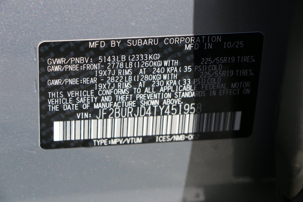 Used 2026 Subaru Outback Touring XT AWD/4WD image 31