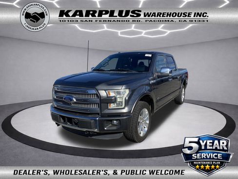Used 2016 Ford F150 Platinum w/ Equipment Group 701A Luxury image 1