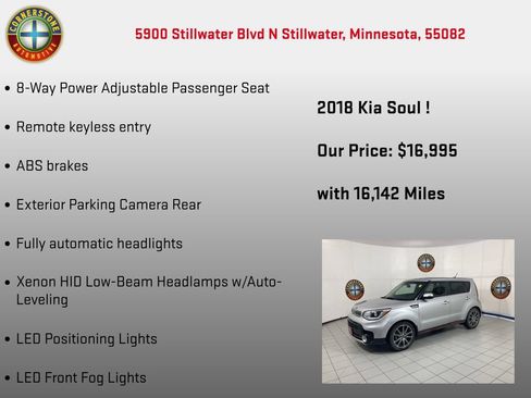 Used 2018 Kia Soul ! w/ Tech Package FWD image 19