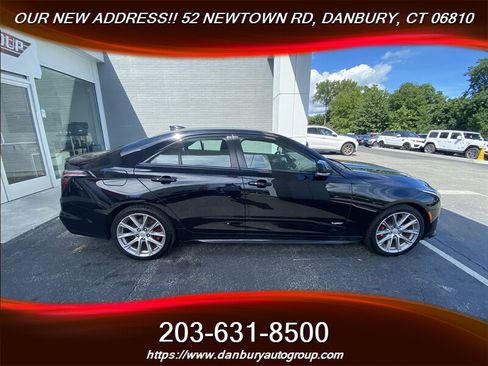 Used 2021 Cadillac CT4 V w/ Technology Package AWD/4WD image 10