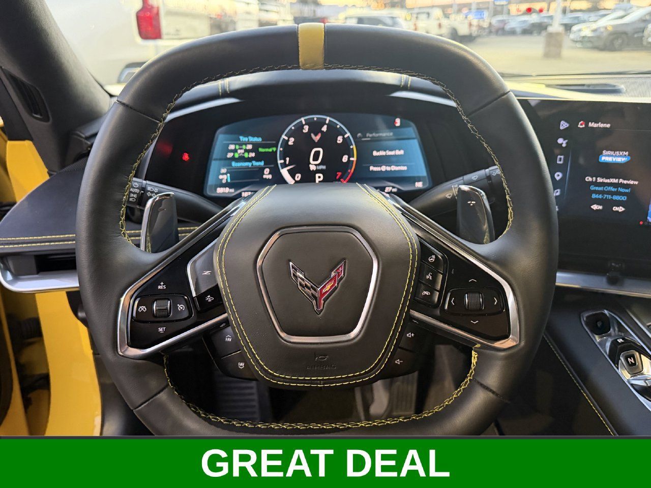 Used 2025 Chevrolet Corvette Stingray Premium Cpe w/ Z51 Performance Package RWD image 9