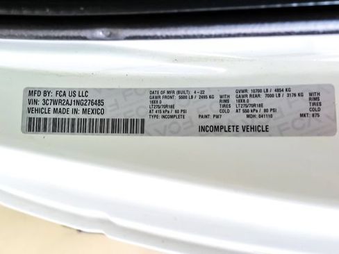 Used 2022 RAM 3500 Tradesman RWD image 48
