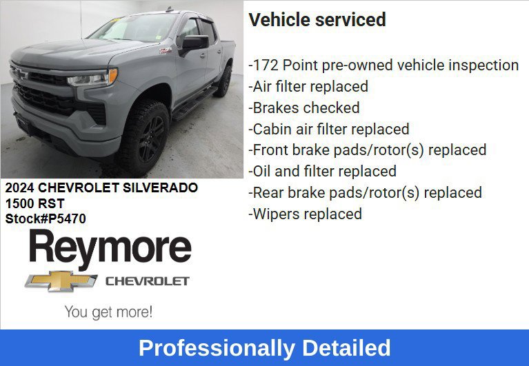 Used 2024 Chevrolet Silverado 1500 RST w/ All Star Edition Plus AWD/4WD image 53