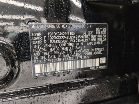 New 2026 Honda HR-V LX image 35