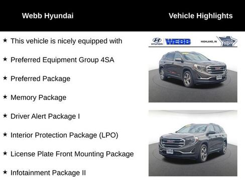 Used 2020 GMC Terrain SLT w/ Preferred Package AWD/4WD image 4