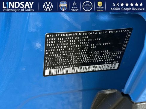 New 2025 Volkswagen Taos SE image 20