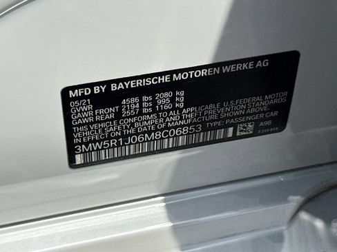 Used 2021 BMW 330i Sedan w/ Convenience Package RWD image 44