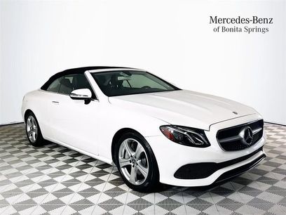 Certified 2018 Mercedes-Benz E 400 Cabriolet