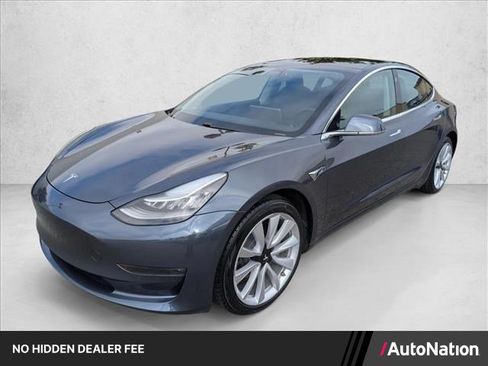 Used 2020 Tesla Model 3 Long Range AWD/4WD image 1