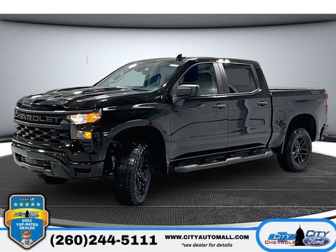 New 2026 Chevrolet Silverado 1500 Custom Trail Boss w/ Midnight Edition image 1