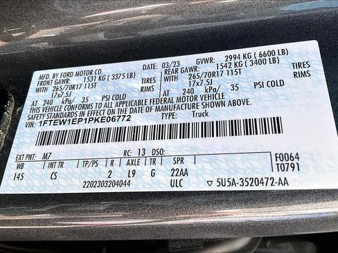 Used 2023 Ford F150 XL w/ XL Chrome Appearance Package image 32