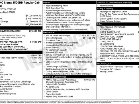 Used 2017 GMC Sierra 3500 4x4 Regular Cab w/ Sierra Convenience Package image 37