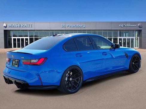 Used 2023 BMW M3 w/ Parking Assistance Package RWD image 4