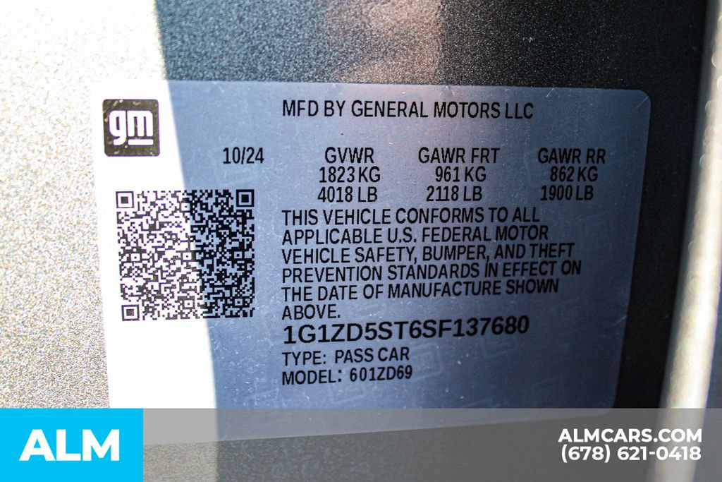 Used 2025 Chevrolet Malibu LT FWD image 40