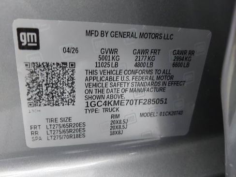 New 2026 Chevrolet Silverado 2500 Custom w/ Custom Value Package AWD/4WD image 34
