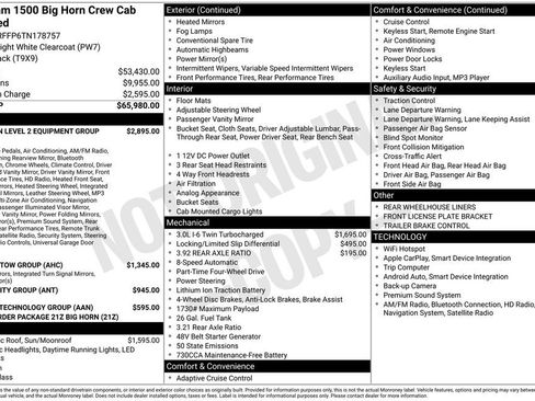 New 2026 RAM 1500 Big Horn AWD/4WD image 6