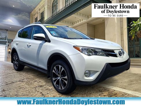 Used 2015 Toyota RAV4 Limited w/ Technology Package AWD/4WD image 1
