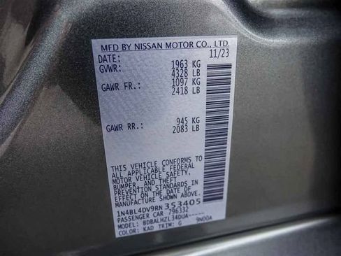 Used 2024 Nissan Altima 2.5 SV FWD image 22