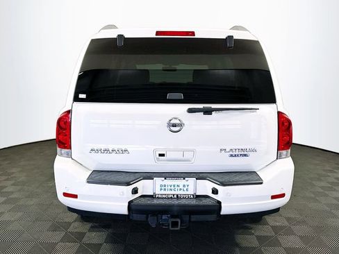 Used 2015 Nissan Armada Platinum w/ 2nd Row Captain Seat Package image 7