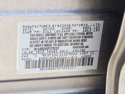 Used 2023 Nissan Sentra SR image 34