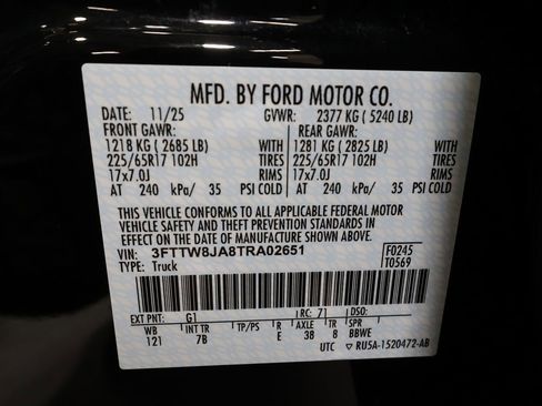 Used 2026 Ford Maverick XLT AWD/4WD image 30