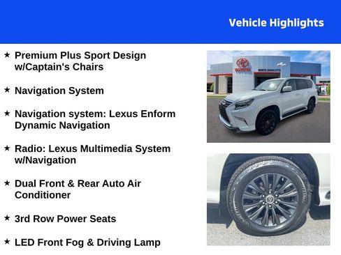 Used 2023 Lexus GX 460 Premium w/ Accessory Package AWD/4WD image 4