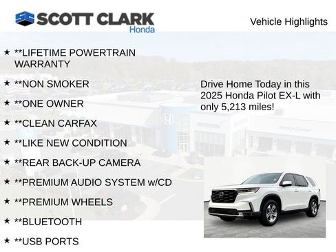 Used 2025 Honda Pilot EX-L image 11