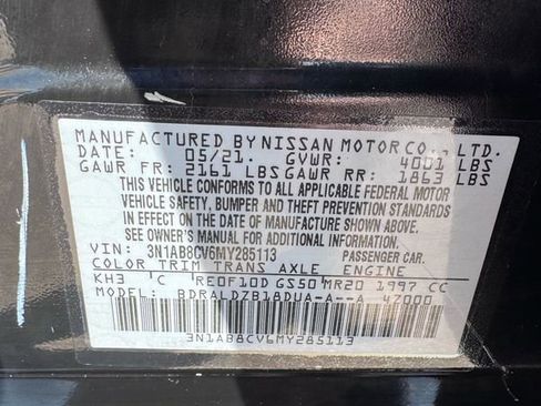 Used 2021 Nissan Sentra SV w/ SV Premium Package FWD image 48