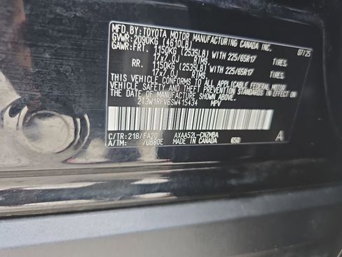 Used 2025 Toyota RAV4 XLE w/ Convenience Package FWD image 32