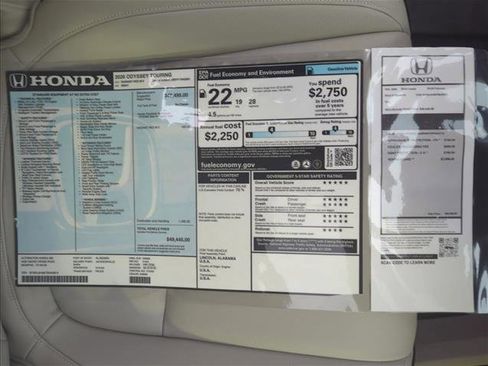 New 2026 Honda Odyssey Touring image 22
