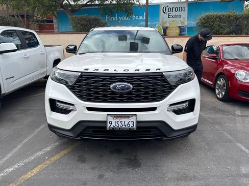 Used 2023 Ford Explorer ST-Line w/ Class IV Trailer Tow Package RWD image 16