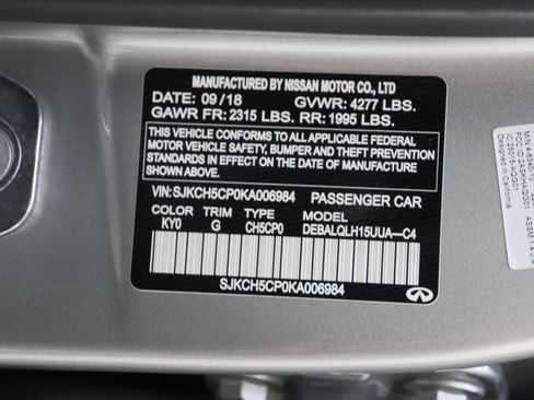 Used 2019 INFINITI QX30 w/ Navigation Package FWD image 44