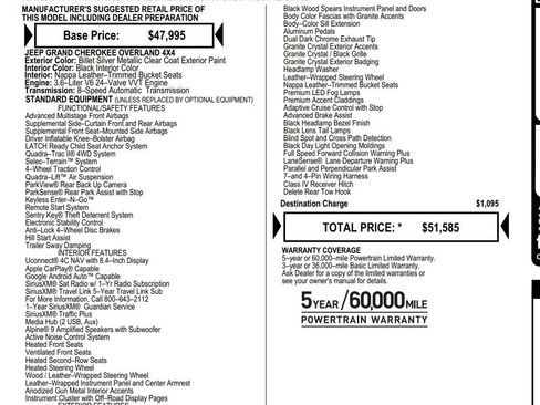 Used 2018 Jeep Grand Cherokee High Altitude AWD/4WD image 2